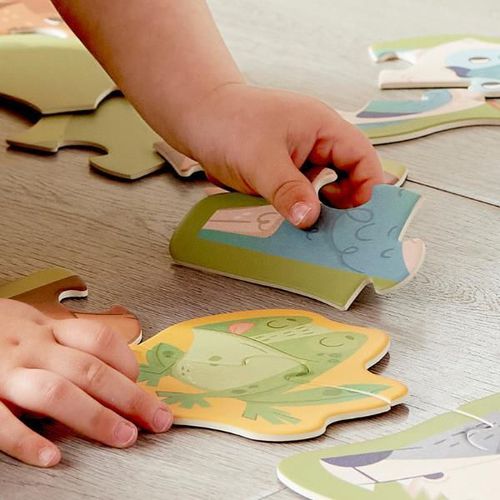 cumpără Puzzle Hape E1650 Set puzzle 10 în 1 Prietenii pădurii în Chișinău 