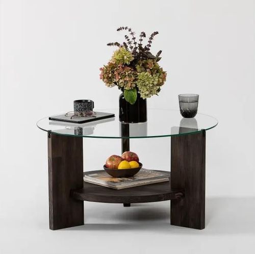 купить Журнальный столик Trendy Mondo, Antracit 75x40x75cm в Кишинёве 
