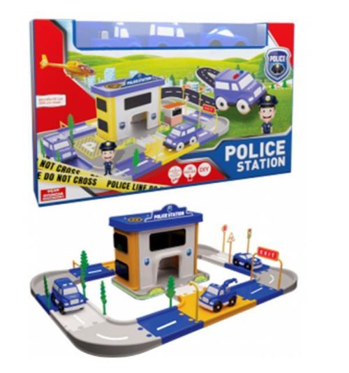 купить Машина Ucar Toys 68 Parcare Police Station в Кишинёве 