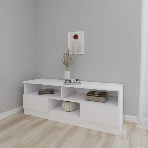 купить Тумба напольная для TV Smartex (16327) Т6 120cm TV Alb в Кишинёве 