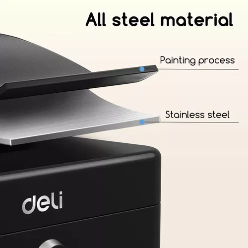 купить Встраиваемый сейф Deli DLET500 Ящичек для денег, 90х200х160мм в Кишинёве 