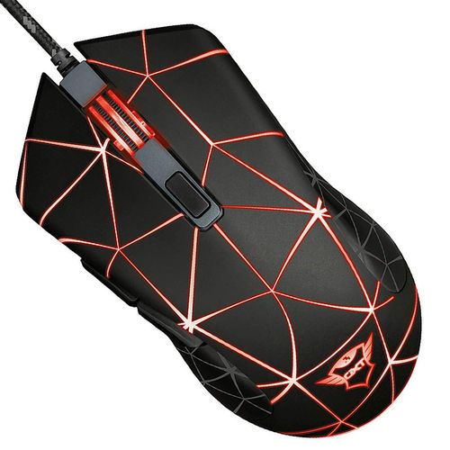 купить Мышь игровая Trust Gaming GXT 133 Locx Illuminated Mouse, 800 - 4000 dpi, 6 Programmable button,  LED illuminated top cover with 4 colour breathing effectt, 1,8 m USB, Black в Кишинёве 