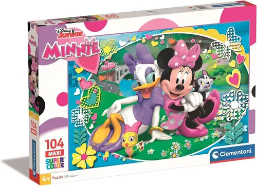 cumpără Puzzle Clementoni 104 MAXI: Minnie Happy Helpers (23708) în Chișinău 