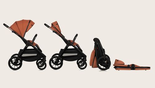купить Детская коляска Lionelo Carucior 2in1 Layla Brown Rust в Кишинёве 