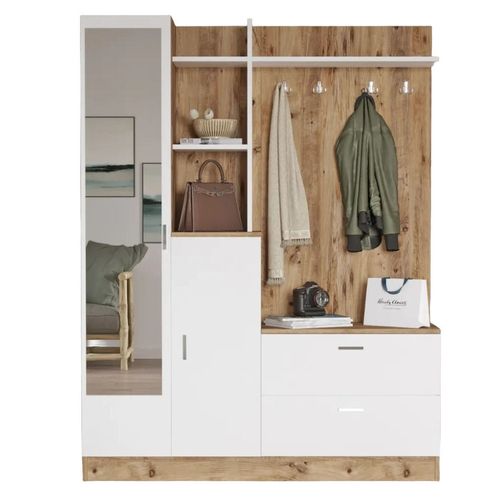 cumpără Mobilă pentru antreu Trendy DD5-AW, 140x181x36cm (GTR001393) în Chișinău 