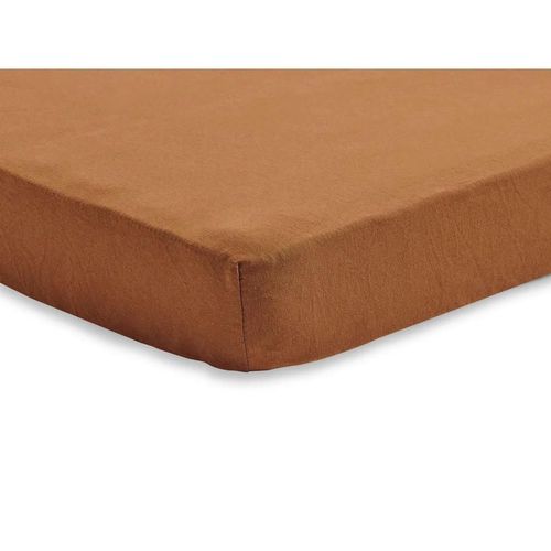 купить Детское постельное белье Jollein 2511-507-00155 Cearsaf cu elastic Jersey Caramel/Biscuit, 120x60cm, 2buc в Кишинёве 