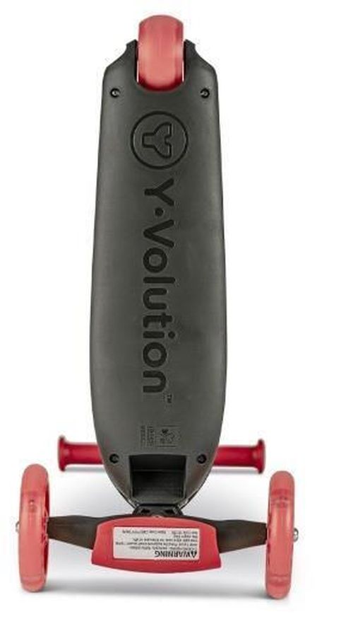 купить Самокат Yvolution YV-101258 Y Glider Kiwi Red, cu 3 roti в Кишинёве 