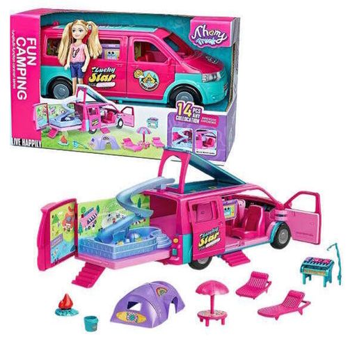 cumpără Păpușă Essa 9045-5 Setul de joc Rulota cu păpușă în Chișinău 