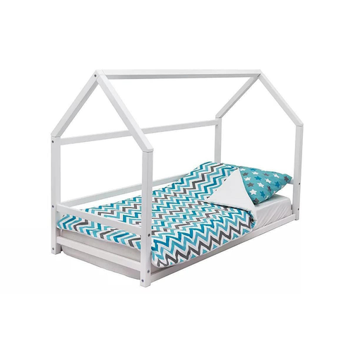 купить Кровать Бельмарко Кровать-домик Монтессори Svogen 70x160 Белый в Кишинёве 