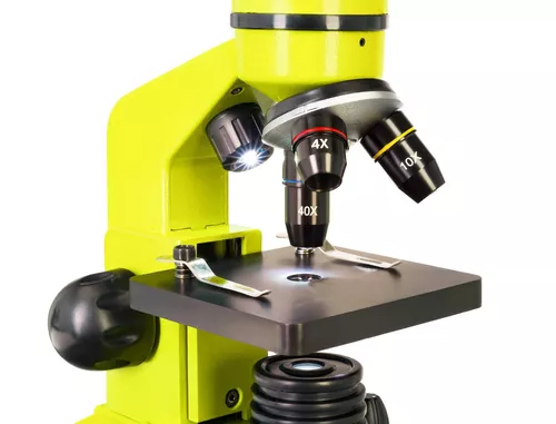 купить Микроскоп Levenhuk Rainbow 2L Plus Lime Microscop в Кишинёве 