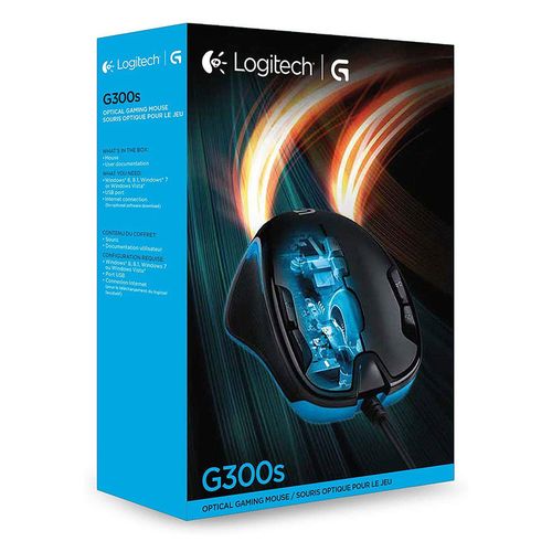 купить Logitech G300S Black Gaming Mouse, USB, 910-004345 (mouse/мышь) в Кишинёве 