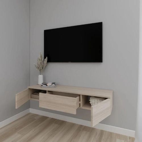 купить Тумба напольная для TV Smartex (16576) Т10 120 TV-Навесная Stejar Deschis в Кишинёве 