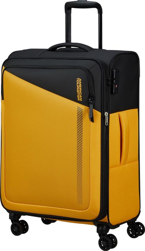 купить Чемодан American Tourister DARING DASH M EXP TSA Negru/Galben (150911/1086) в Кишинёве 