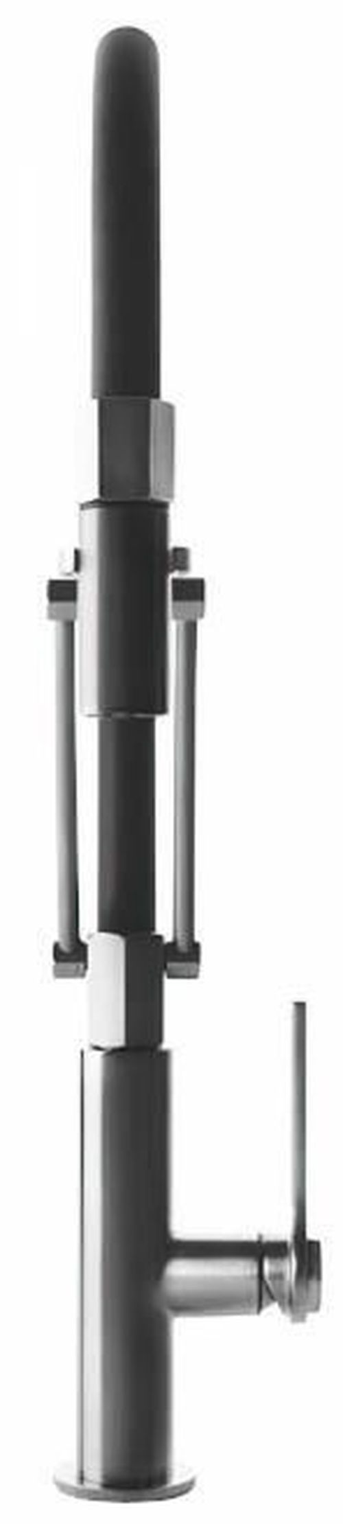 купить Смеситель кухонный Gessi 60055-707 Officine Black Metal Brushed PVD в Кишинёве 