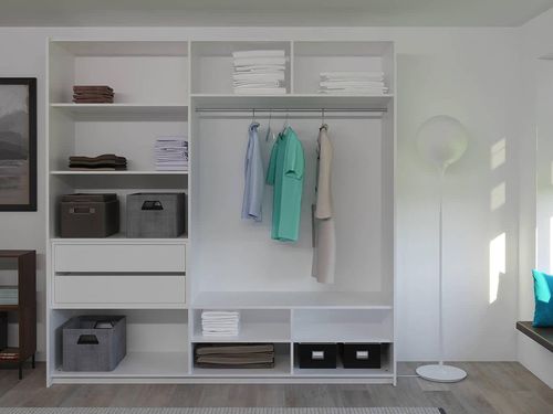 cumpără Dulap Bayro Top line Napoli 2300x2300x580 белый, купе (604804) în Chișinău 