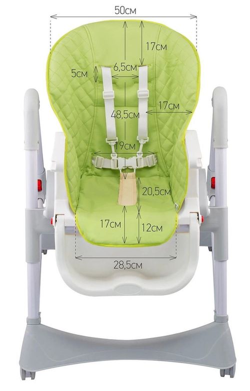 cumpără Scaun de masă Roxy Kids RCL-013G Универсальный чехол для детского стульчика зелёный în Chișinău 