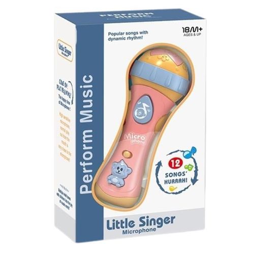 cumpără Jucărie muzicală Essa RJ2817 Microfon cu muzică și lumină (12 melodii) în Chișinău 