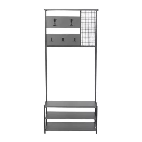 cumpără Mobilă pentru antreu Trendy Nomad Portmanto Antracit, 78x182x30cm (GTR001334) în Chișinău 