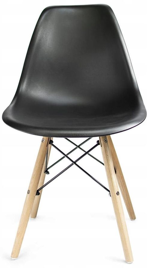 купить Стул Jumi SD-972575 81x46x52cm, Negru в Кишинёве 