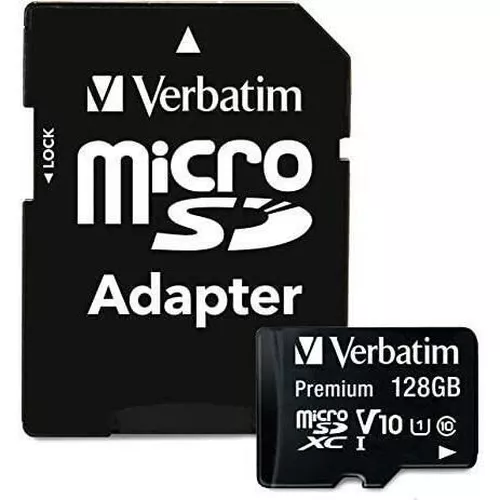 купить Флеш карта памяти SD Verbatim VER_44085 microSD 128GB Class10 A1 UHS-I + SD adapter в Кишинёве 