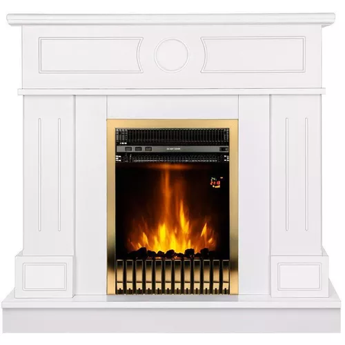 купить Камин электрический ArtFlame Ambasador white & Gala gold в Кишинёве 