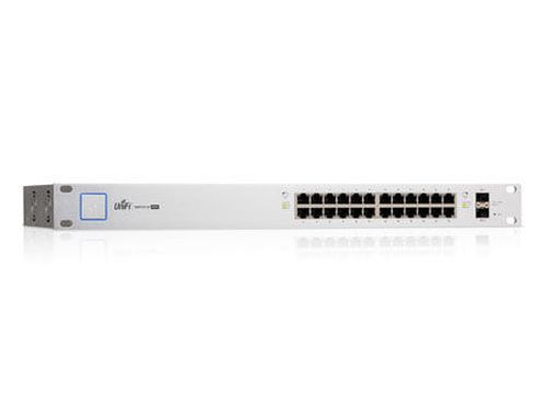 купить Ubiquiti UniFi Switch 24 (US-24-250W), 24-Port Gigabit RJ45, 2-ports SFP, 250W, Supports POE+ IEEE 802.3at/af and 24V Passive PoE, Non-Blocking Throughput: 26 Gbps, Switching Capacity: 52 Gbps, Rackmountable
(retelistica switch/сетевой коммутатор) в Кишинёве 