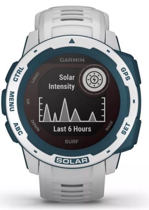 купить Смарт часы Garmin Instinct Solar – Surf Edition Cloudbreak в Кишинёве 