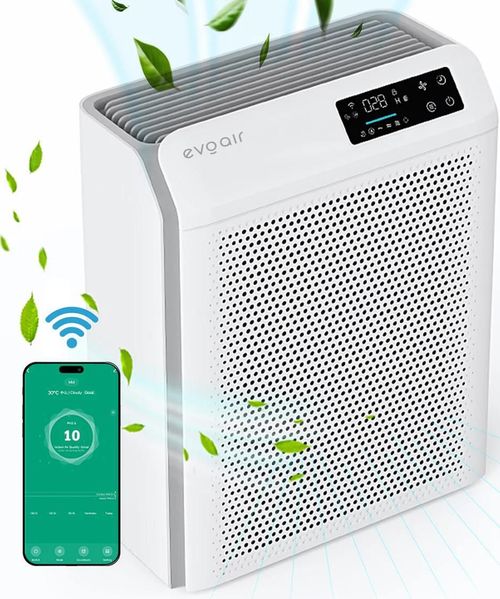 купить Очиститель воздуха EvoAir HOMI P300, CADR 300m³/h, WI-FI, Filtru True Hepa в Кишинёве 