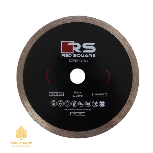 Диск для резки нержавеющей стали 180x1.5x22.2 мм RS Red Square 