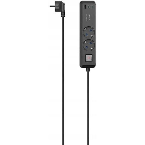 купить Фильтр электрический Hama 223188 Power Strip, 2-Way, Usb-C / A 65 W, Pd в Кишинёве 