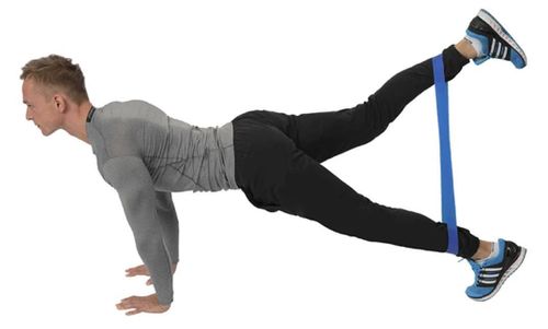 купить Эспандер HMS 488 Expander 60x5x0.9cm GU04 Blue, 13.5-20.5kg (17-33-012) в Кишинёве 