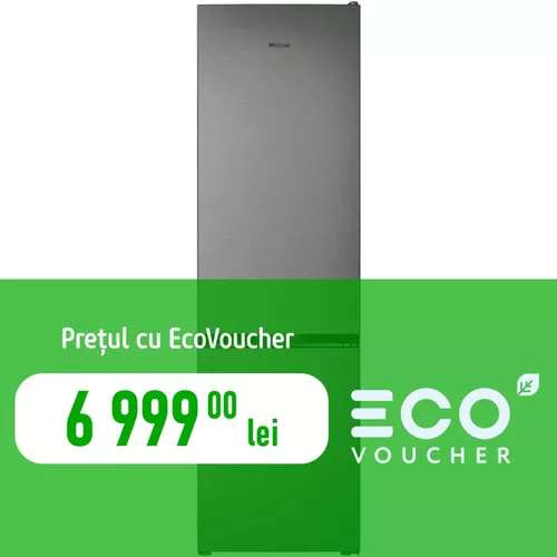 купить Холодильник с нижней морозильной камерой Whirlpool WHK22413X6EA1 в Кишинёве 