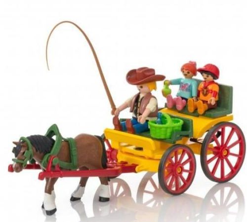 купить Конструктор Playmobil PM6932 Horse-Drawn Wagon в Кишинёве 