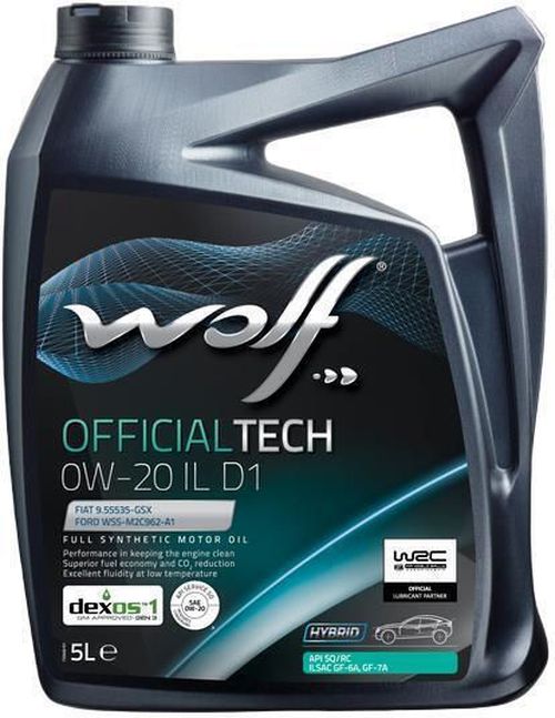 купить Масло Wolf 0W20 OFFTECH IL-D1 5L в Кишинёве 