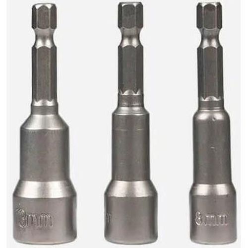 купить Набор головок, бит, насадок RTRMAX RB510 Магнитные головки-биты 8, 10, 13x65 мм (3 шт.) в Кишинёве 