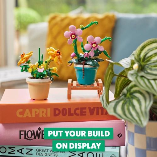купить Конструктор ZURU 83183 Garden Pot Plants, Series 1 в Кишинёве 