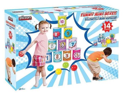 cumpără Complex de joacă pentru copii misc 5699 Bowling cu cutii mica (10buc) +4 mingi 06034 în Chișinău 