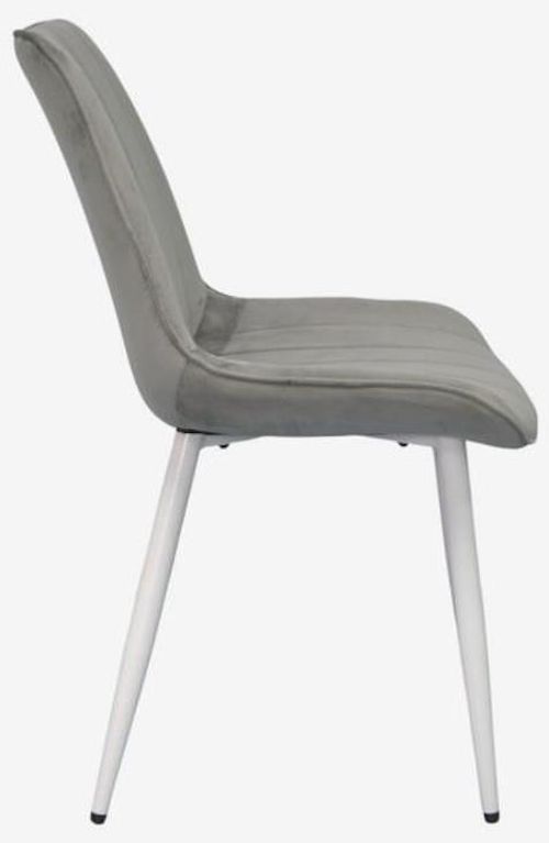 купить Комплект стол и стулья Evelin di Costacurta стол DT 404-5Wh + 3 стула YTC-055Wh Light grey в Кишинёве 