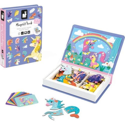 купить Настольная игра Janod J02584 Joc magnetic educativ Unicorn в Кишинёве 