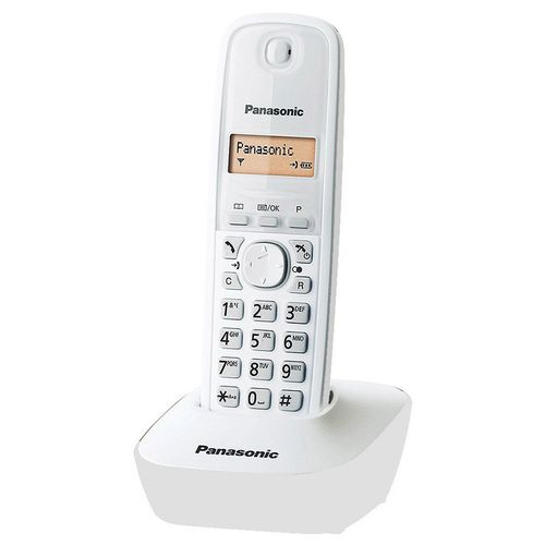 купить Dect Panasonic KX-TG1611UAW, White, AOH, Caller ID (telefon fara fir DECT/ DECT телефон) в Кишинёве 