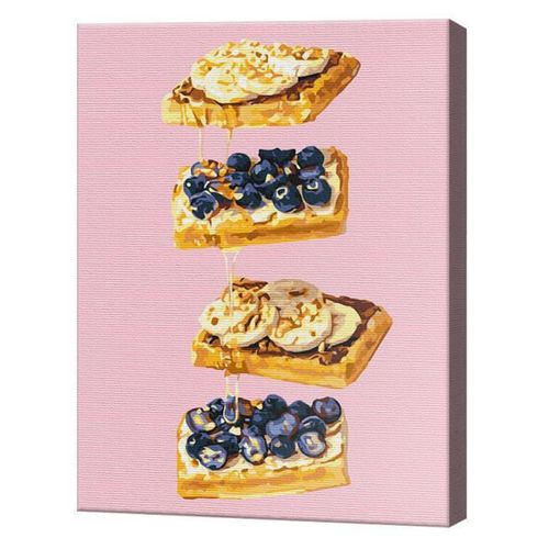 купить Картина по номерам BrushMe BS53992 Pictura pe numere 40x50cm Eco Istoria dulce в Кишинёве 