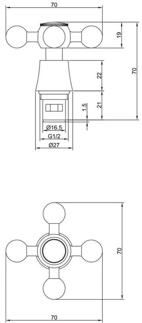 cumpără Bateria bucătărie Frap Cap distribuitor baterie semirotat cu miner F0019 în Chișinău 