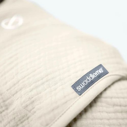 купить Аксессуар для пеленания Bright Starts 17386-003 Ingenuity SwaddleMe din muselina, 0-3 luni, 1.5 TOG, Cream в Кишинёве 