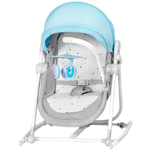 купить Детское кресло-качалка KinderKraft 5в1 Unimo Light Blue/Gray в Кишинёве 