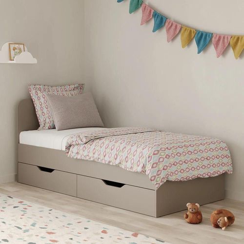 cumpără Pat pentru copii MebelStar 900 LILU 90x200 (cu sertare) Cashmere (MBS-1302) în Chișinău 