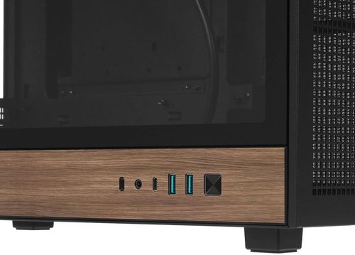 купить Корпус для ПК Deepcool CH260 WOOD Black в Кишинёве 