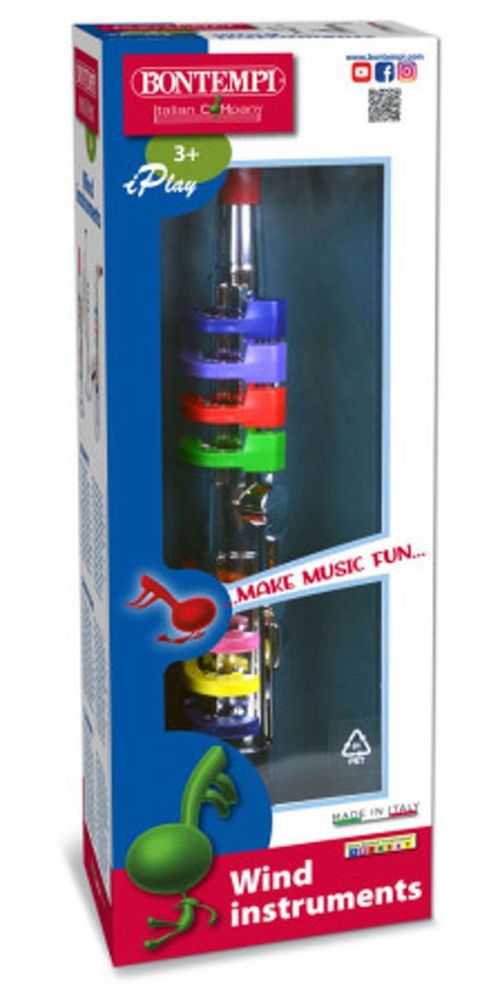 cumpără Jucărie muzicală Bontempi 324431 Кларнет с 8 цветными клавишами/нотами în Chișinău 