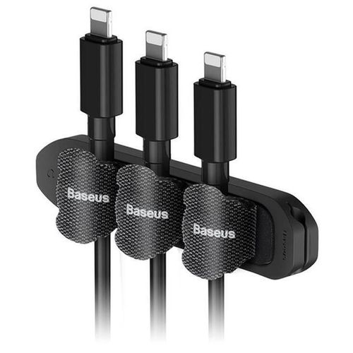 купить Офисный аксессуар Baseus TZACGX-01 Organizer Cables Fixer Kit self-adhesive в Кишинёве 