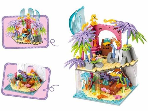 cumpără Set de construcție Sluban B1172 Lumea subacvatică, 224 elem. în Chișinău 