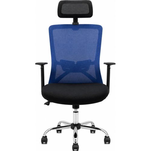 купить Офисное кресло ART Smart-215-Headrest OC, albastru в Кишинёве 
